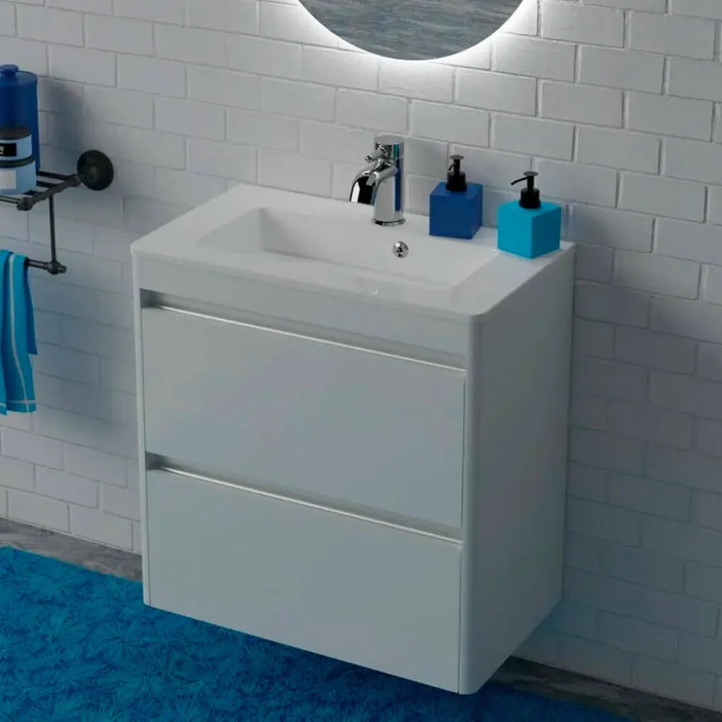 Шафа нижня Fancy Marble Fiji-2 700 з умивальником Annabell 700- Фото 4